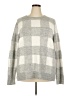 Old Navy Checkered-gingham Gray Pullover Sweater Size XXL - photo 1