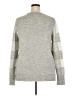 Old Navy Checkered-gingham Gray Pullover Sweater Size XXL - photo 2