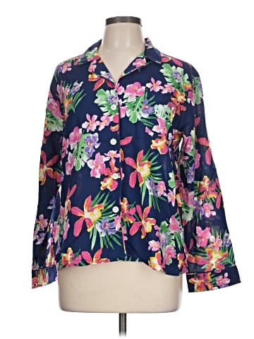 Lauren by Ralph Lauren Long Sleeve Blouse (view 1)