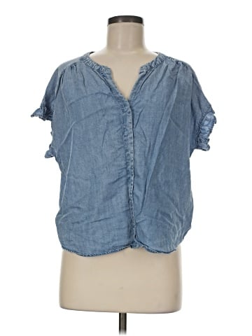 Jane and Delancey Short Sleeve Blouse (view 1)