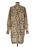 Alexia Admor Animal Print Brown Casual Dress Size M - photo 2