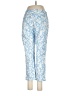 J. McLaughlin Paisley Blue Casual Pants Size 6 - photo 2