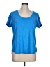 Tommy Bahama Blue Short Sleeve Top Size L - photo 1