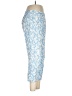 J. McLaughlin Paisley Blue Casual Pants Size 6 - photo 4