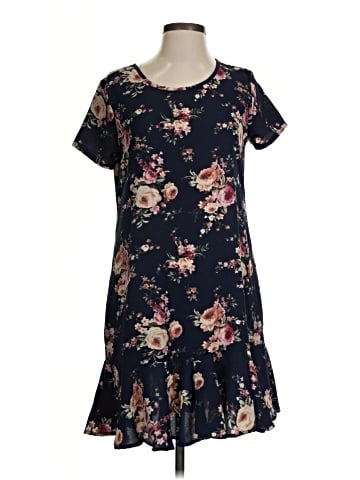 Blue Rain Casual Dress (view 1)