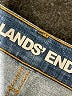 Lands' End Blue Jeans Size 8 - photo 7