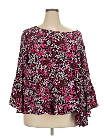 MICHAEL Michael Kors 3/4 Sleeve Blouse (view 1)