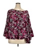 MICHAEL Michael Kors Pink 3/4 Sleeve Blouse Size 3X - photo 1