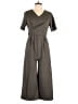 Roolee Solid Gray Jumpsuit Size M - photo 1