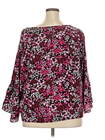 MICHAEL Michael Kors 3/4 Sleeve Blouse (view 2)