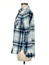 Old Navy 100% Cotton Plaid Blue Long Sleeve Button-Down Shirt Size M - photo 5