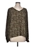CAbi Green Long Sleeve Blouse Size L - photo 1