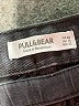 Pull&Bear Black Denim Shorts Size 10 - photo 3