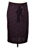 Halogen Print Burgundy Casual Skirt Size M - photo 1