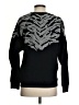 ALLSAINTS 100% Cotton Animal Print Black Pullover Sweater Size S - photo 2