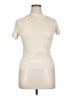 Unbranded 100% Polyester Ivory Short Sleeve Turtleneck Size XL - photo 1