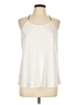 Naked Zebra Ivory Sleeveless Blouse Size L - photo 1