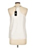 Naked Zebra Ivory Sleeveless Blouse Size L - photo 2