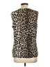 Anne Klein Brown Sleeveless Top Size L - photo 2