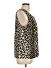 Anne Klein Brown Sleeveless Top Size L - photo 4