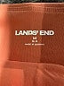 Lands' End Solid Orange Casual Pants Size M - photo 7