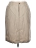 Rafaella 100% Cotton Solid Tan Casual Skirt Size 10 - photo 1