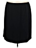 Emanuel Emanuel Ungaro 100% Polyester Solid Black Formal Skirt Size 24W - photo 1