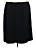 Emanuel Emanuel Ungaro 100% Polyester Solid Black Formal Skirt Size 24W - photo 2