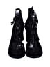 Zara 100% Leather Solid Black Sandals Size EU 39 - photo 2