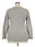 Carolyn Taylor Tweed Gray Pullover Sweater Size 2X - photo 2