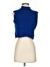 St. John Blue Sweater Vest Size S - photo 1