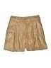 Ann Taylor 100% Polyester Tan Khaki Shorts Size 8 Petite - photo 1