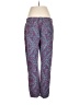 CAbi Paisley Purple Casual Pants Size 8 - photo 2