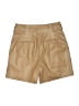 Ann Taylor 100% Polyester Tan Khaki Shorts Size 8 Petite - photo 2
