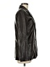Margaret Godfrey 100% Leather Brown Blazer Size 6 - photo 4