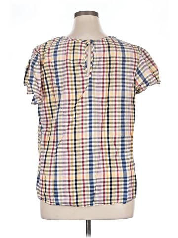 St. John's Bay Short Sleeve Blouse (view 2)