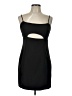 Lovers + Friends Solid Black Cocktail Dress Size L - photo 1