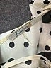 Freebird 100% Polyester Polka Dots White Cocktail Dress Size S - photo 7