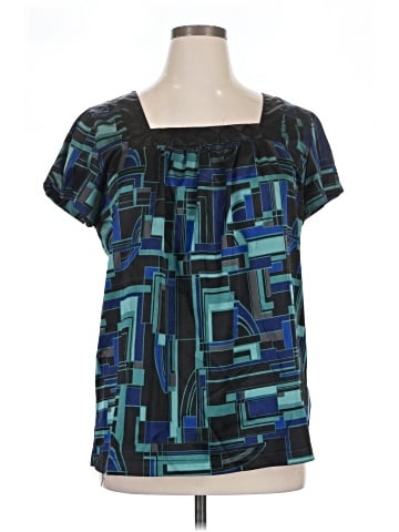 Apt. 9 Short Sleeve Blouse (view 1)