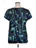 Apt. 9 Teal Short Sleeve Blouse Size XL - photo 2