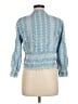 Zara Blue 3/4 Sleeve Blouse Size M - photo 2