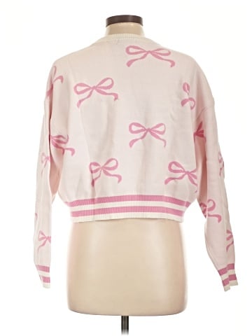 Orange Kiss Pullover Sweater (view 2)