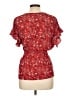 Max Studio Red Short Sleeve T-Shirt Size L - photo 2
