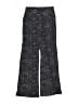 Justice Paisley Black Casual Pants Size 10 - photo 2