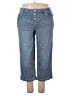Code Bleu Stripes Blue Jeans Size 16 - photo 1