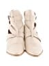 Yellow Box Ivory Ankle Boots Size 8 1/2 - photo 2