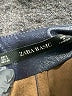 Zara Basic Metallic Silver Black Shorts Size S - photo 3