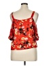Just Fab 100% Rayon Red Tank Top Size XL - photo 2