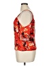 Just Fab 100% Rayon Red Tank Top Size XL - photo 5
