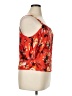 Just Fab 100% Rayon Red Tank Top Size XL - photo 4